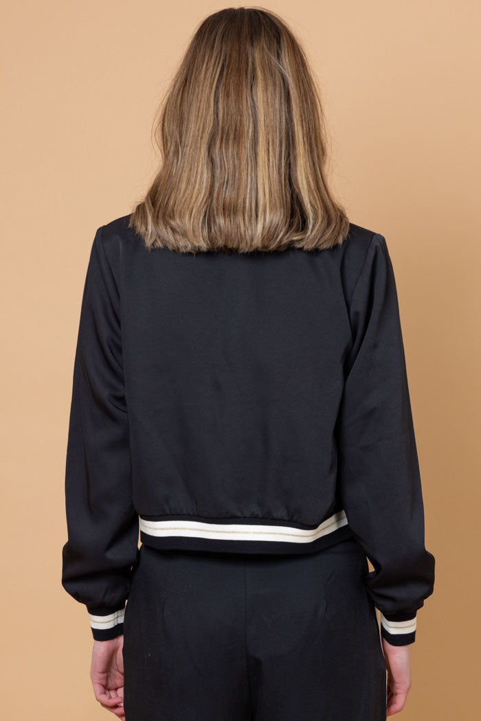 AMAYA - Ashlee Bomber (Black)