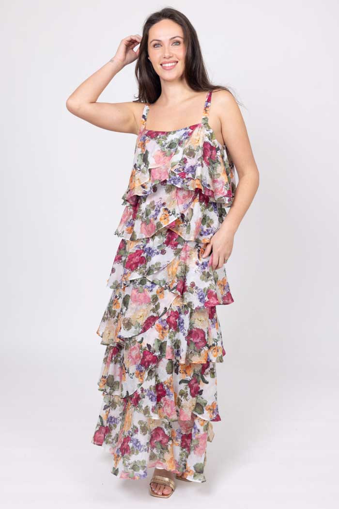 AUGUSTINE - Petal Maxi Dress