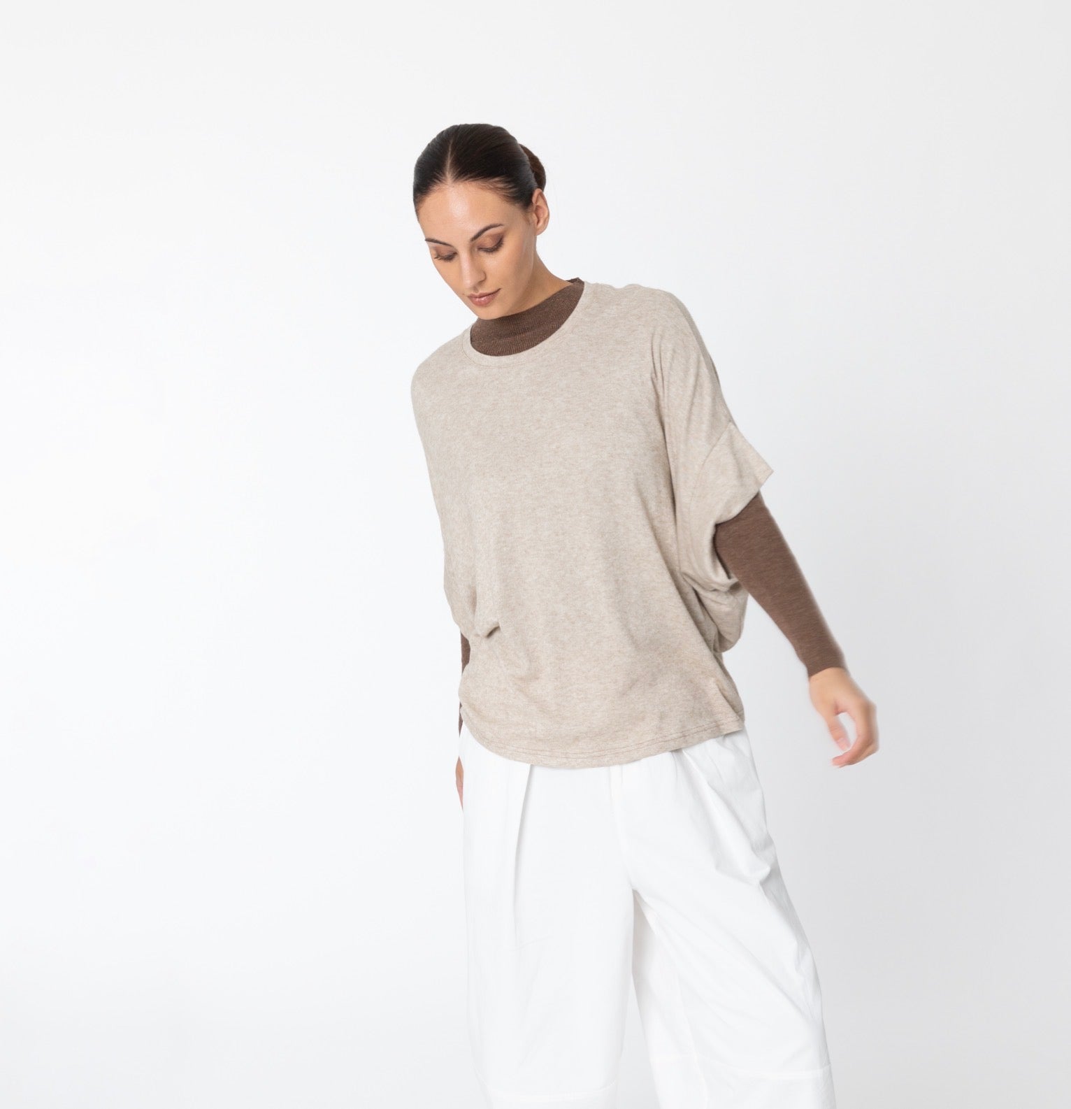 TWO BY TWO - Alby Top (Oatmeal)