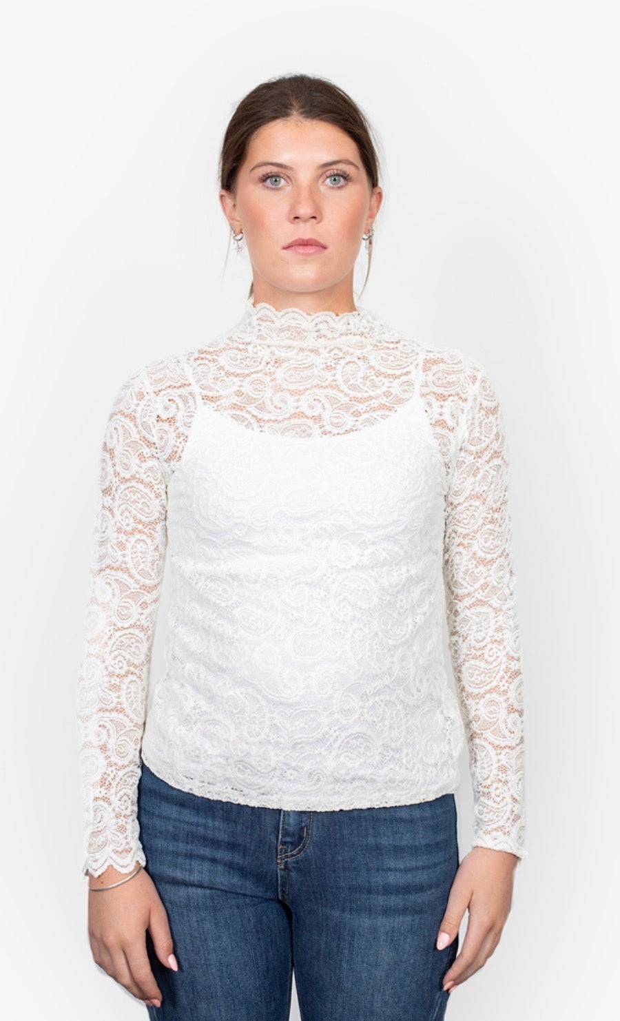 ANTLER - Valentina Top (Ivory)