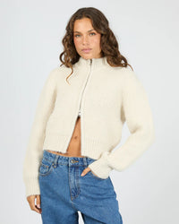 SILENT THEORY - Leila Zip Thru Jumper