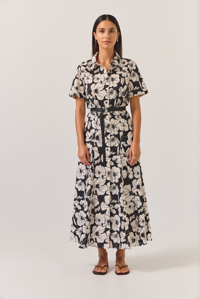 TUESDAY LABEL - Godet shirt dress