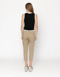TWO BY TWO - Cassia Top (Black/White)