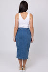 HONEY DENIM - Marco Denim Midi Skirt