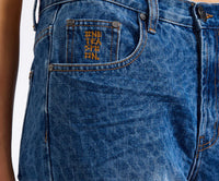 ONE TEASPOON - Jackson Mid Waist (Blue Animal)