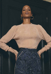ONCE WAS - Celia Knit Top