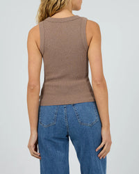 SILENT THEORY - Pia Tank (Brown)