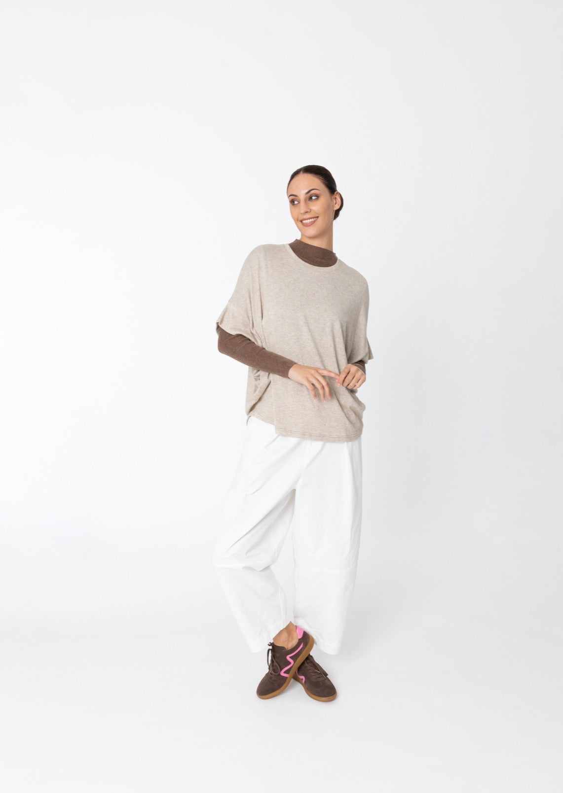 TWO BY TWO - Alby Top (Oatmeal)