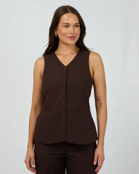 SILENT THEORY - Tallow Vest (Chocolate)