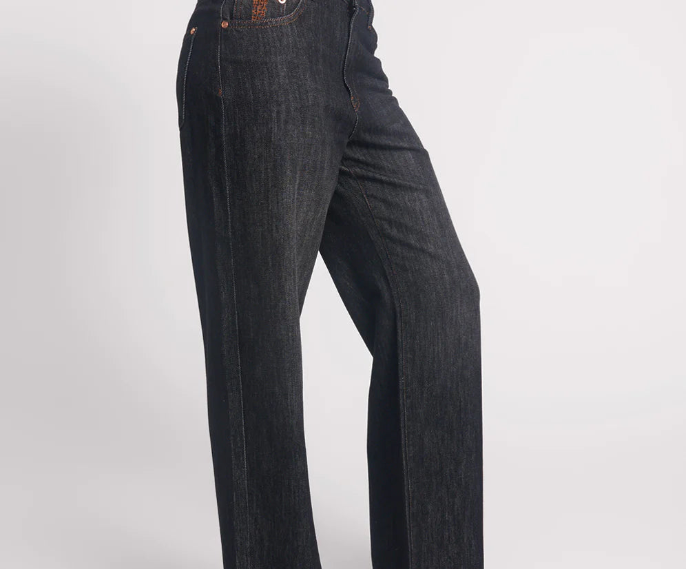 ONE TEASPOON - Jackson Raw Black Jeans