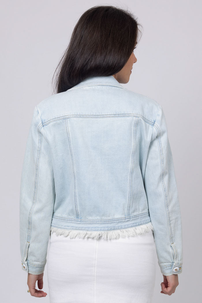 HONEY DENIM - Tasha Denim Jacket Light Blue