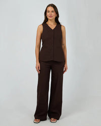 SILENT THEORY - Tallow Vest (Chocolate)