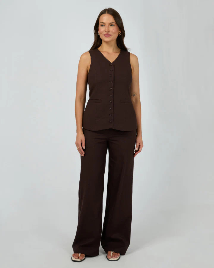 SILENT THEORY - Tallow Vest (Chocolate)