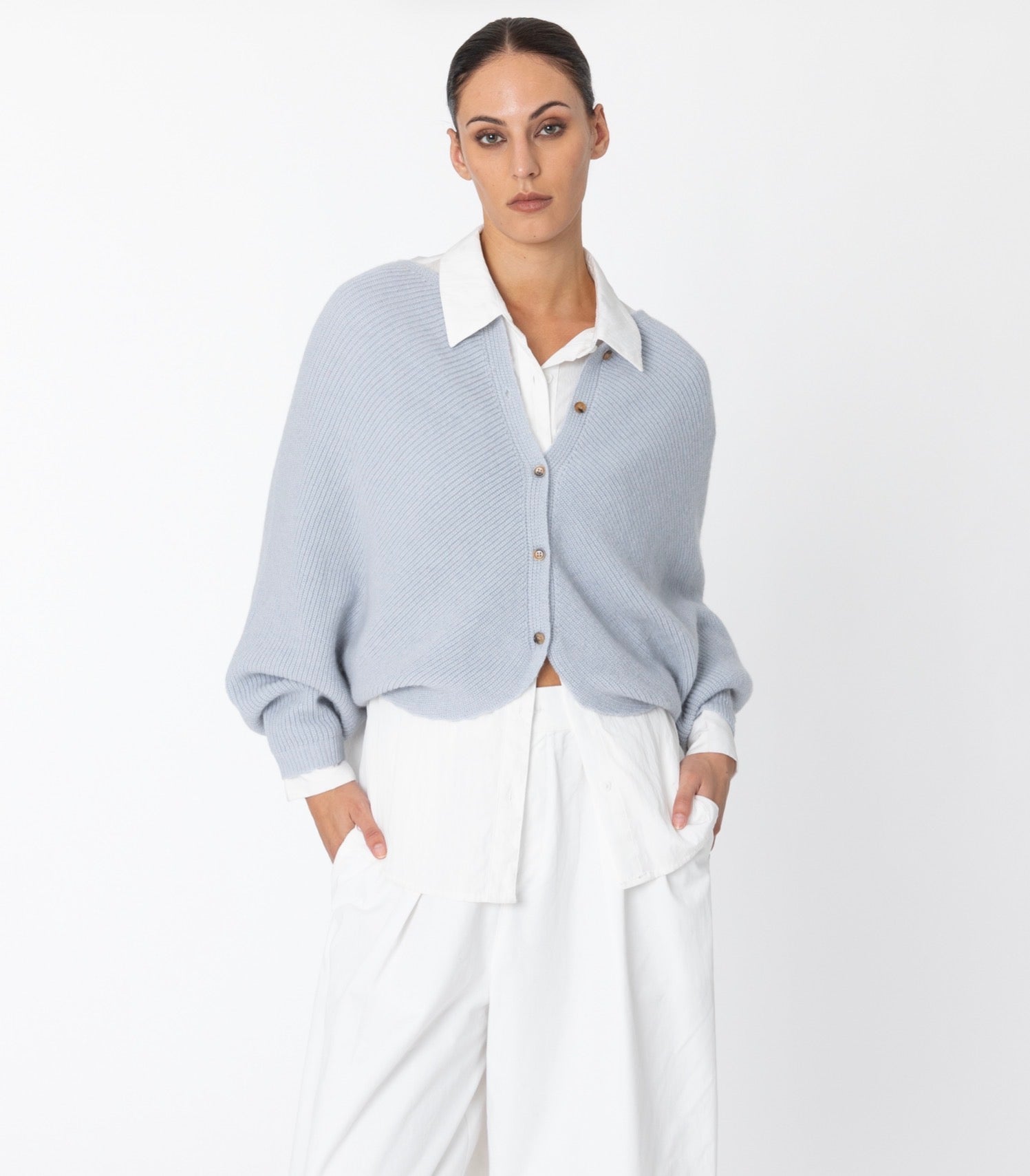 TWO BY TWO - Chase Cardigan (Sky)