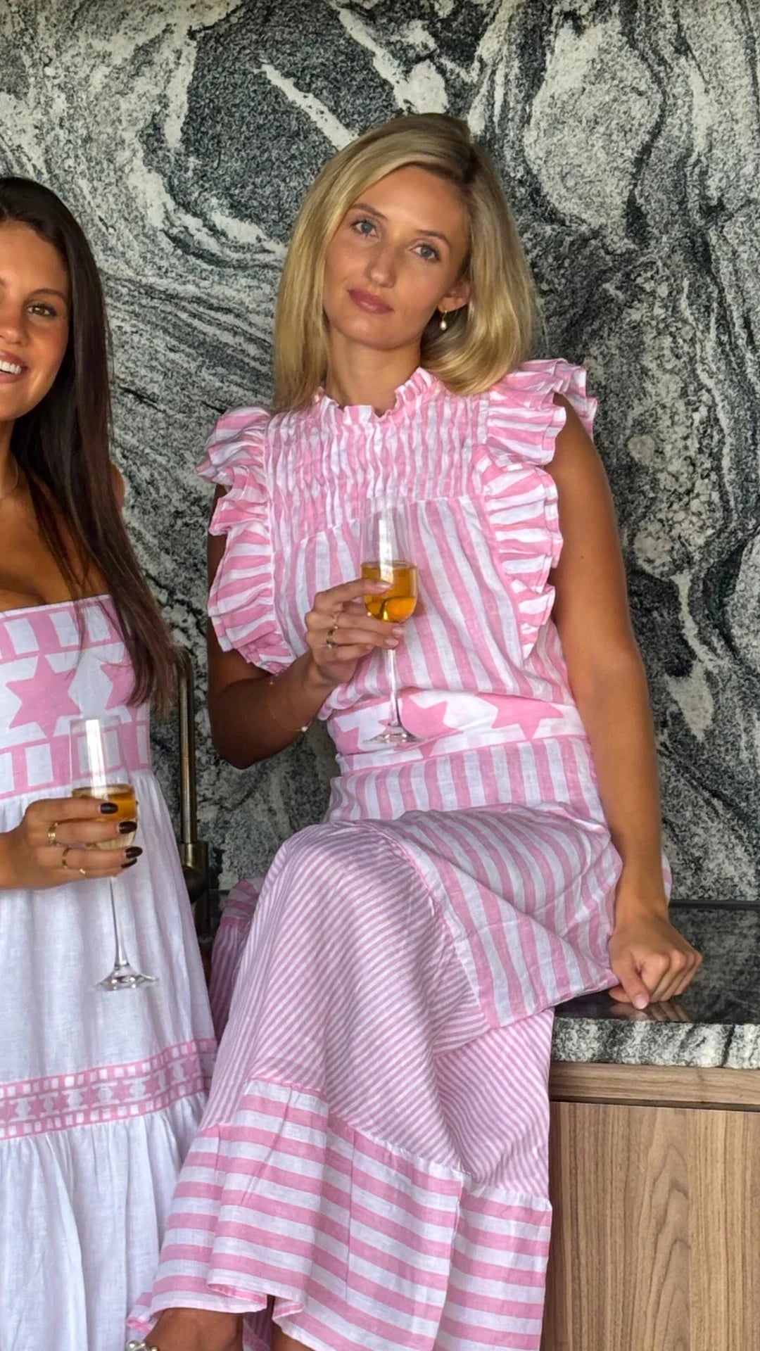 LUONI - Willow Top (Aurora Pink)