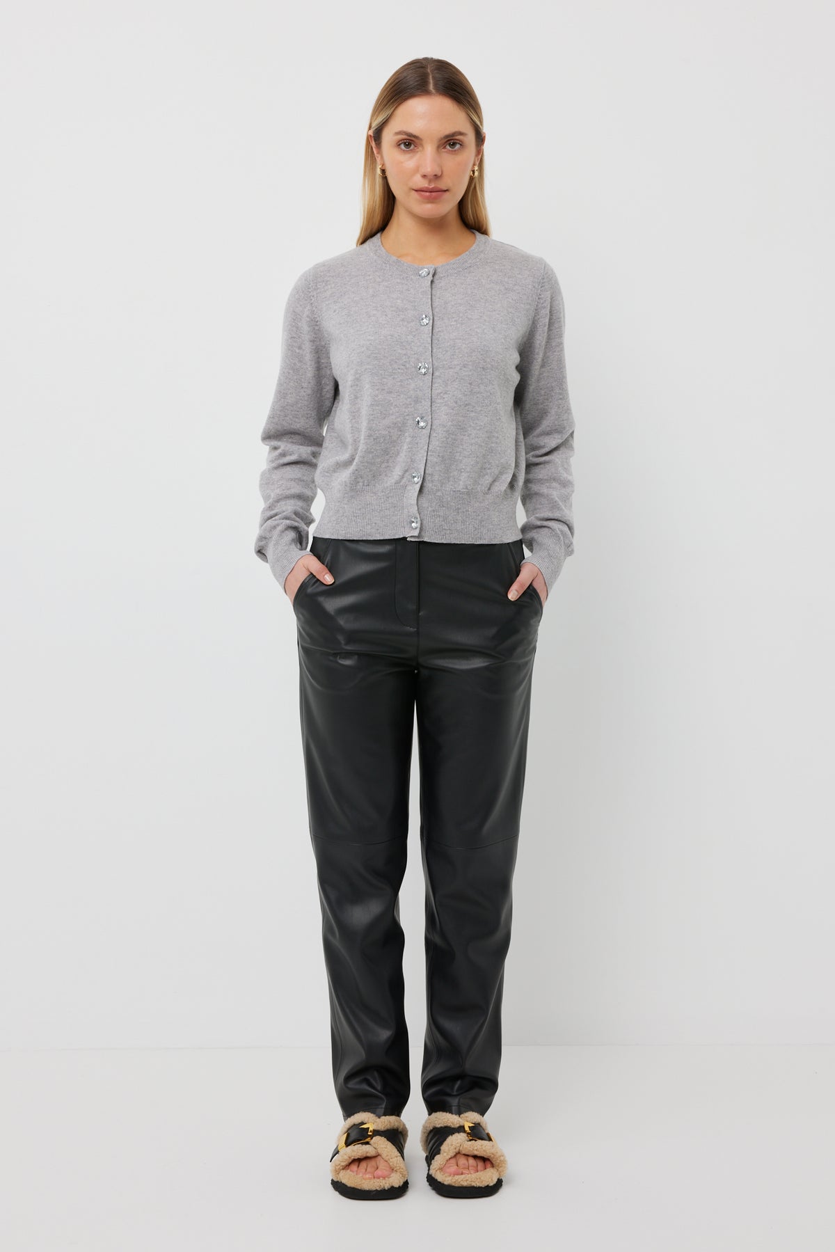 TUESDAY LABEL - Annie Cardi (Grey Cashmere)
