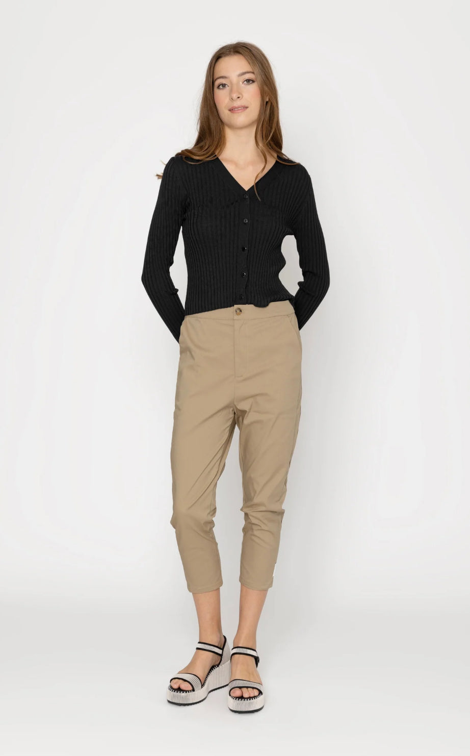 TWO BY TWO - Mia Cardigan (Black)