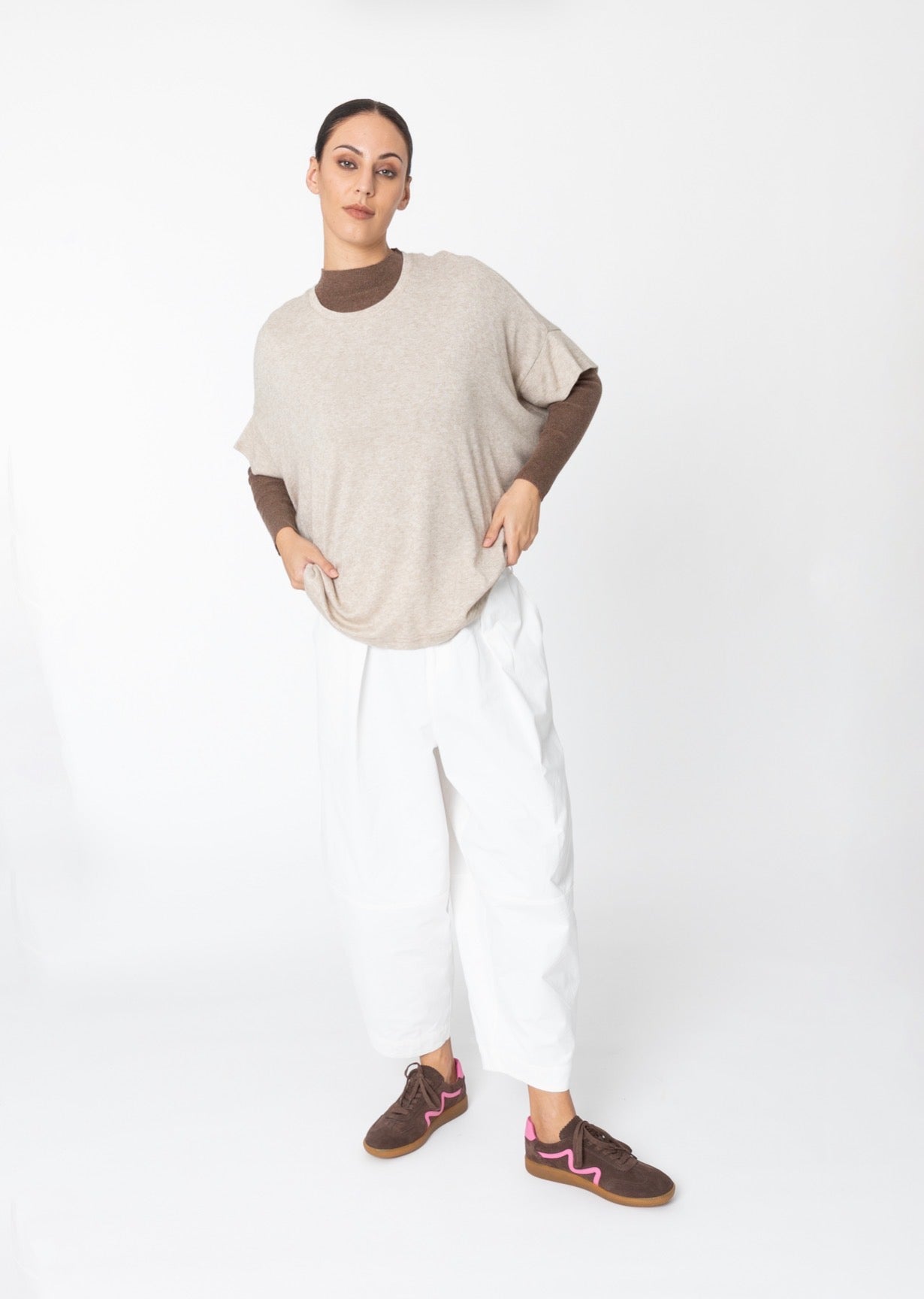 TWO BY TWO - Alby Top (Oatmeal)