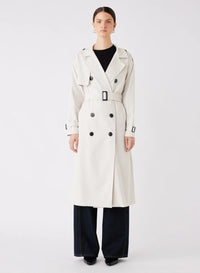 ESMAEÉ - Avenue Trench Coat (Chalk)