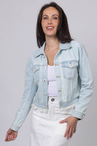 HONEY DENIM - Tasha Denim Jacket Light Blue
