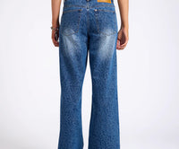 ONE TEASPOON - Jackson Mid Waist (Blue Animal)