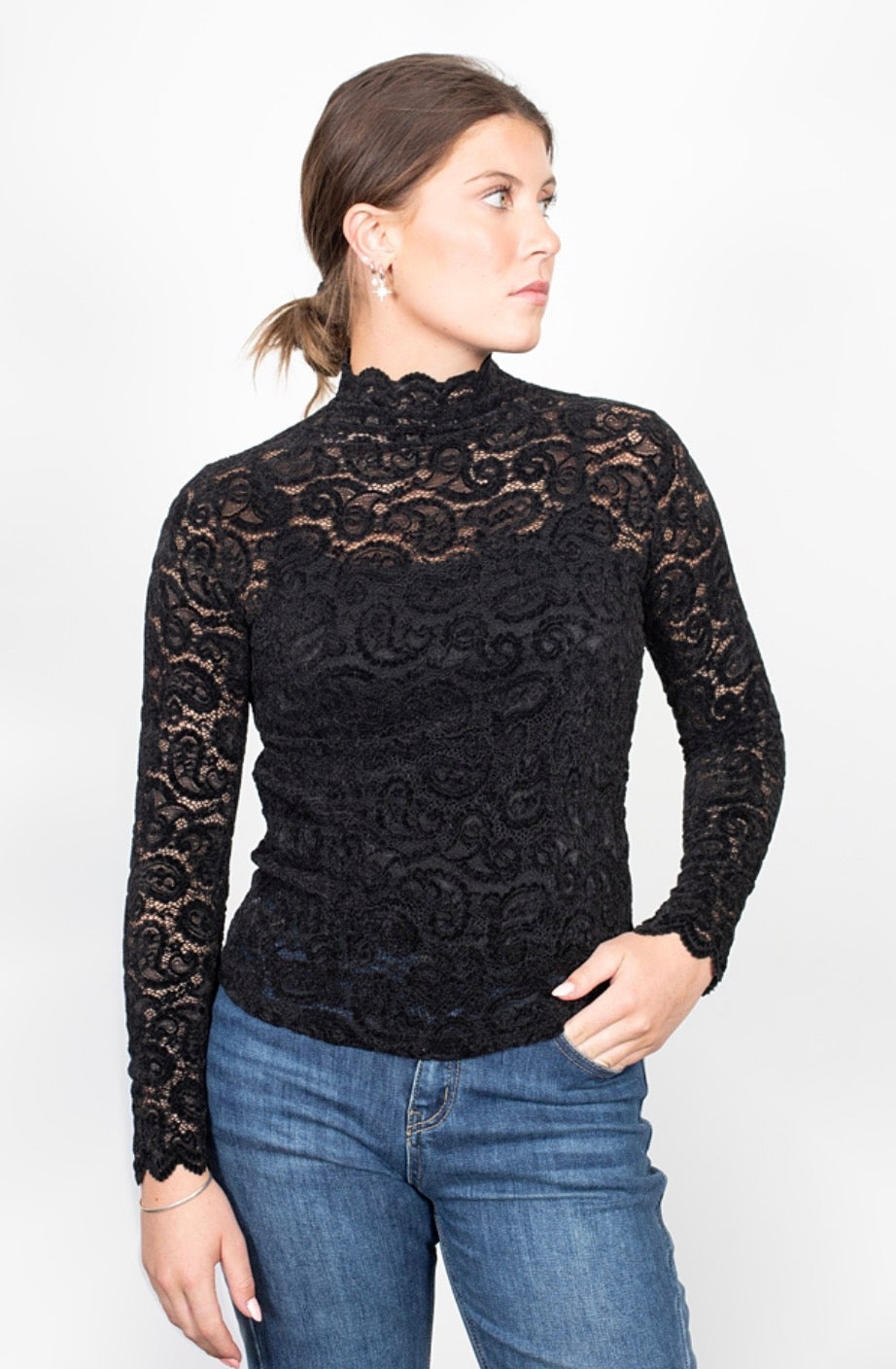 ANTLER - Valentina Top (Black)