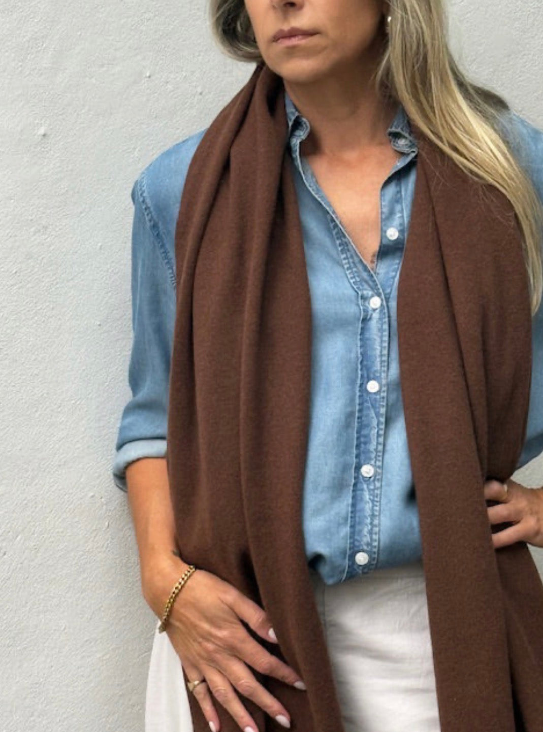 DARK HAMPTON - McCance Wool Scarf