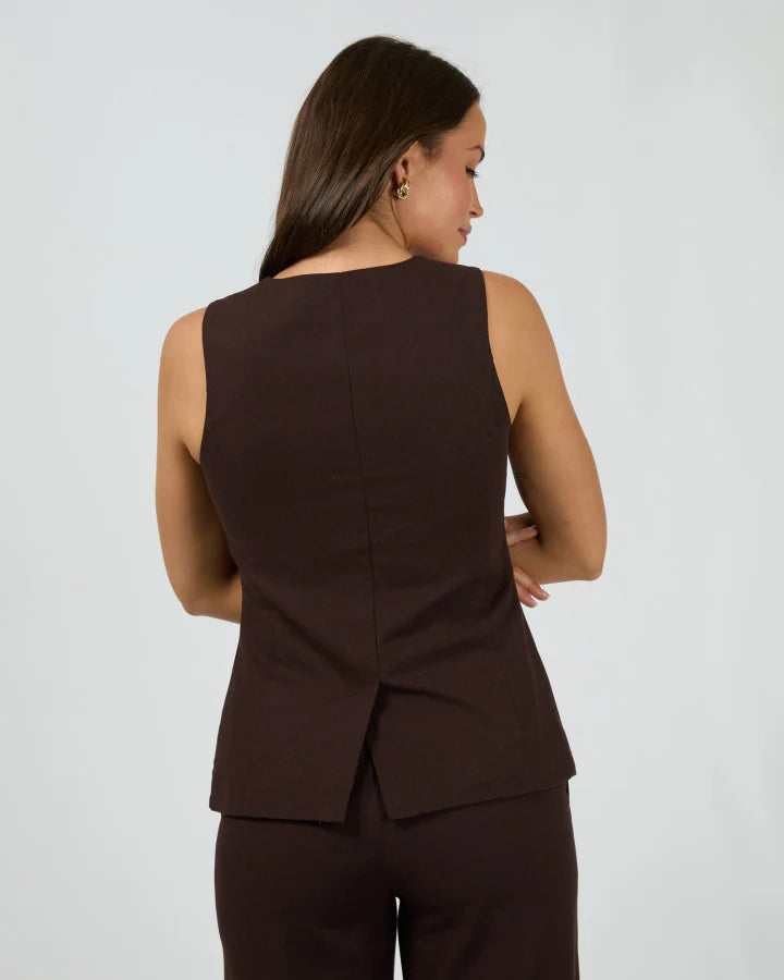 SILENT THEORY - Tallow Vest (Chocolate)