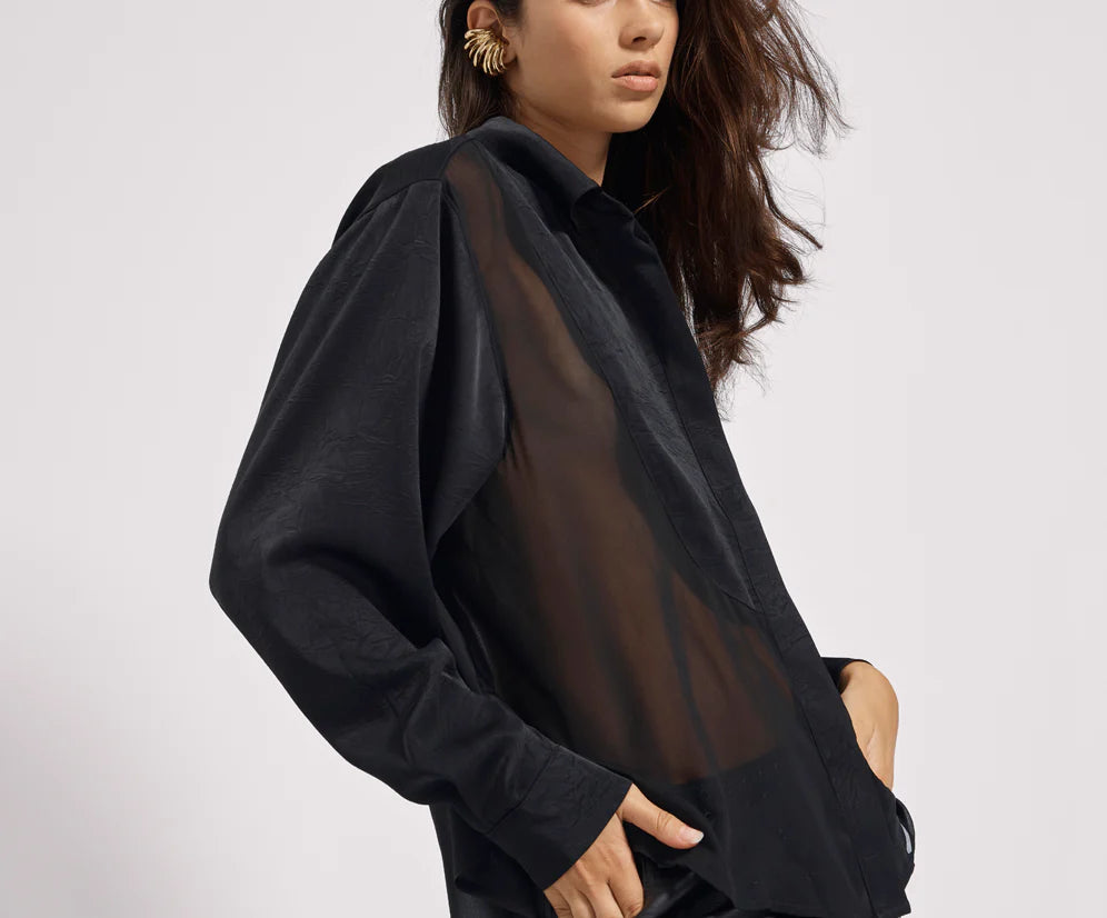 ONE TEASPOON - Tuxedo Shirt