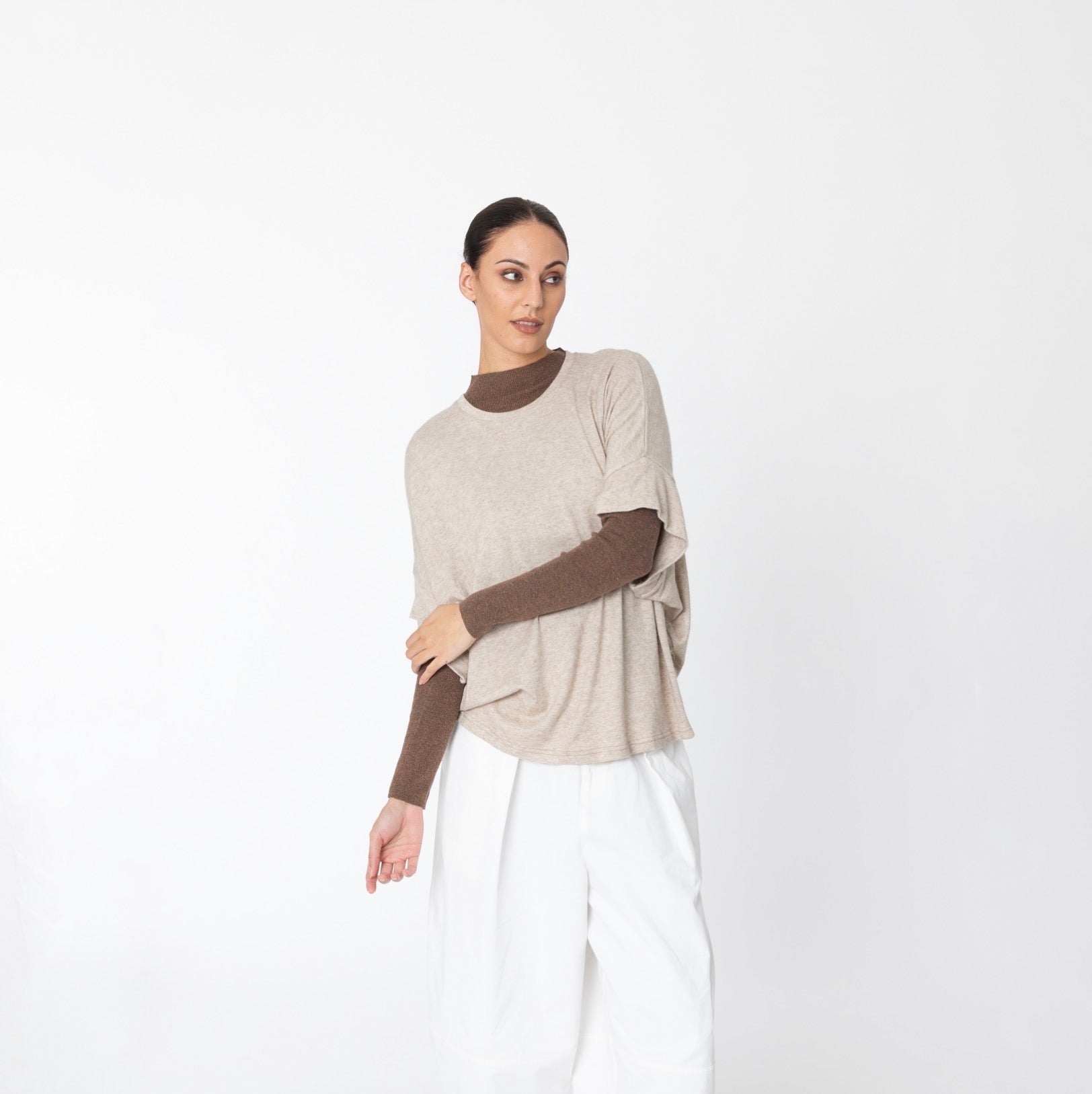 TWO BY TWO - Alby Top (Oatmeal)