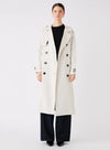 ESMAEÉ - Avenue Trench Coat (Chalk)