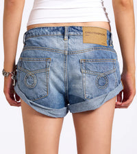 ONE TEASPOON - Low Waist Bandits (Hoodlum Blue)