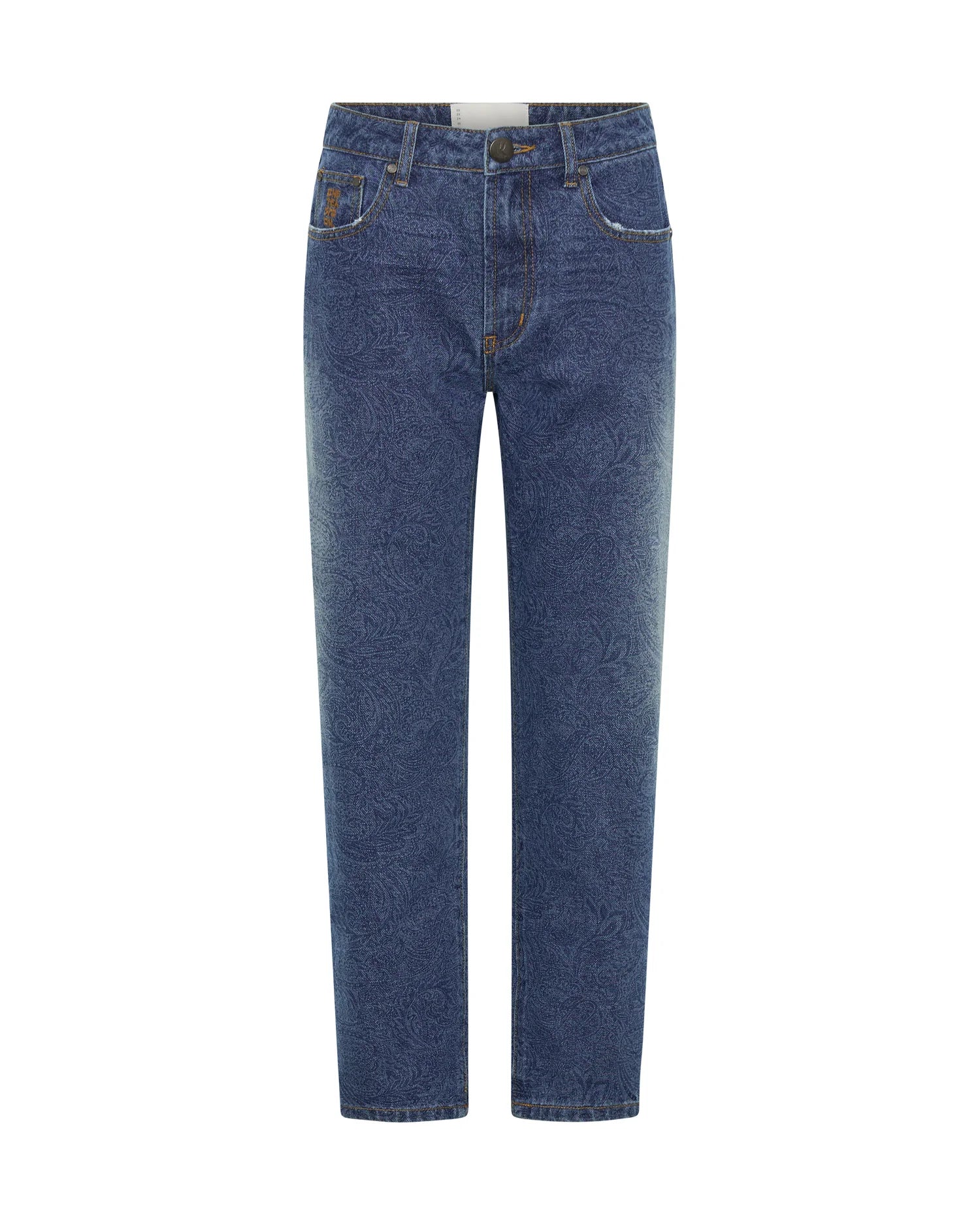 ONE TEASPOON - Slims High Waist (Blue Paisley)