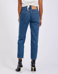 ONE TEASPOON - Slims High Waist (Blue Paisley)