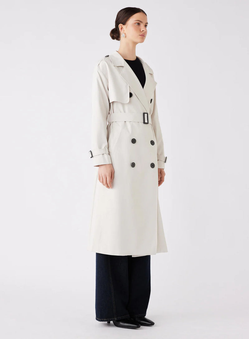 ESMAEÉ - Avenue Trench Coat (Chalk)