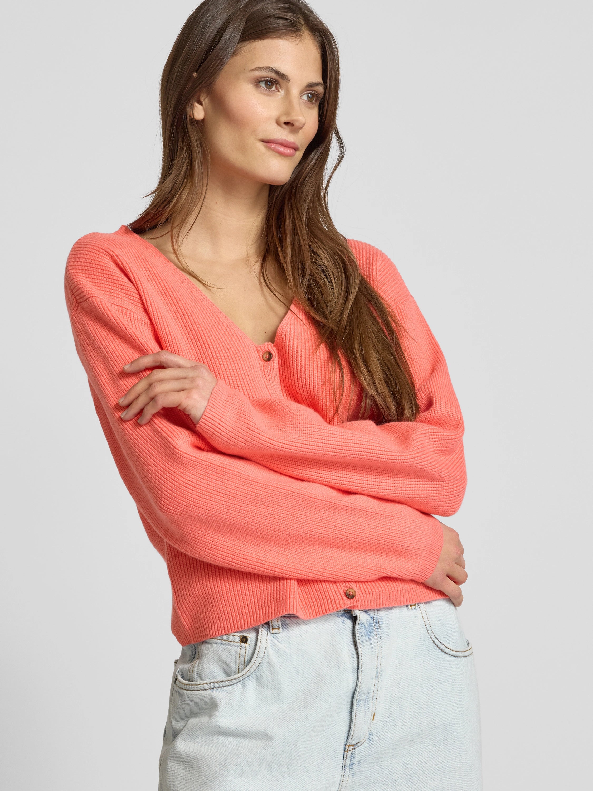 MSCH - Klaka Cardigan (Sugar Coral)