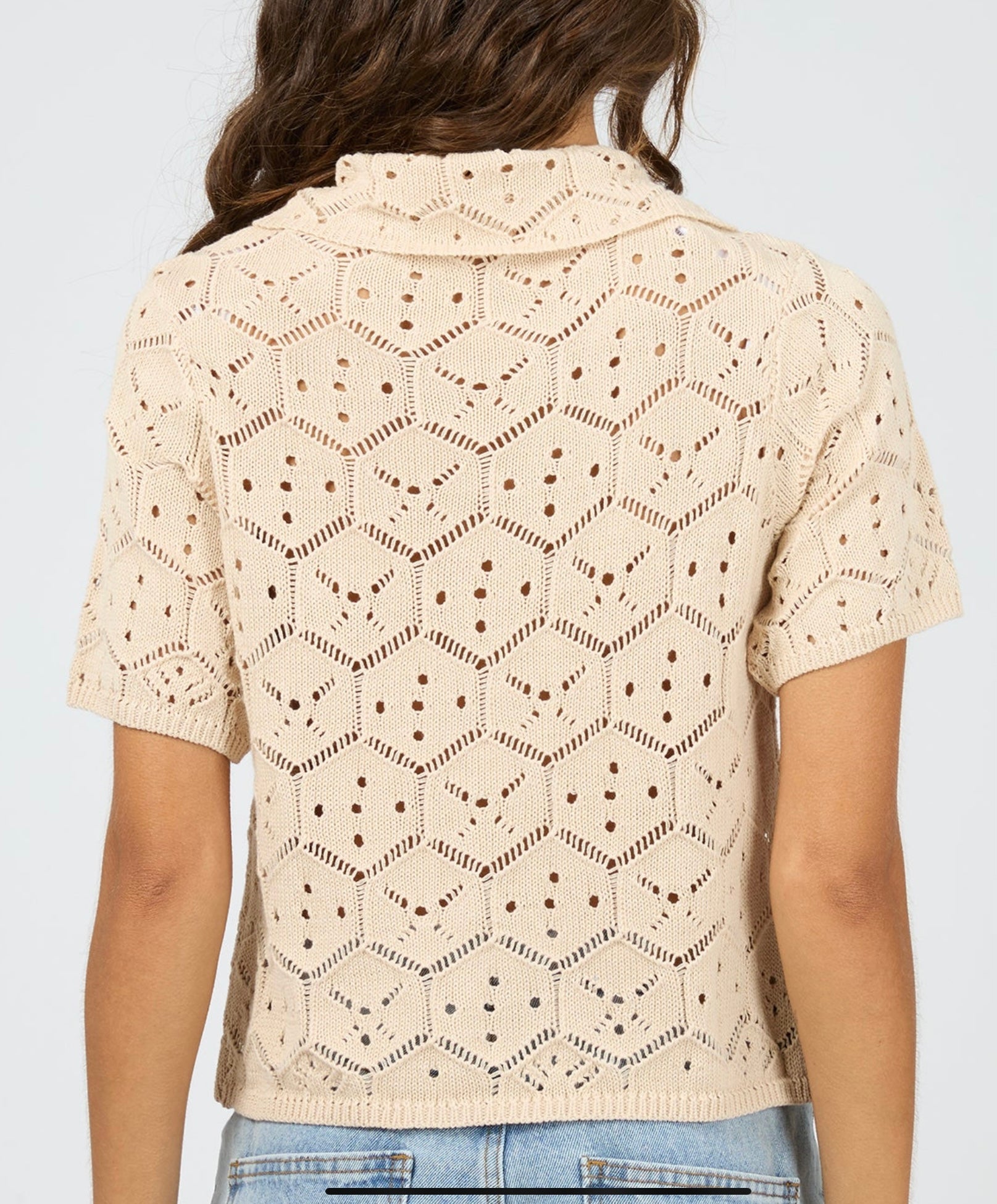 SILENT THEORY - Nina crochet top