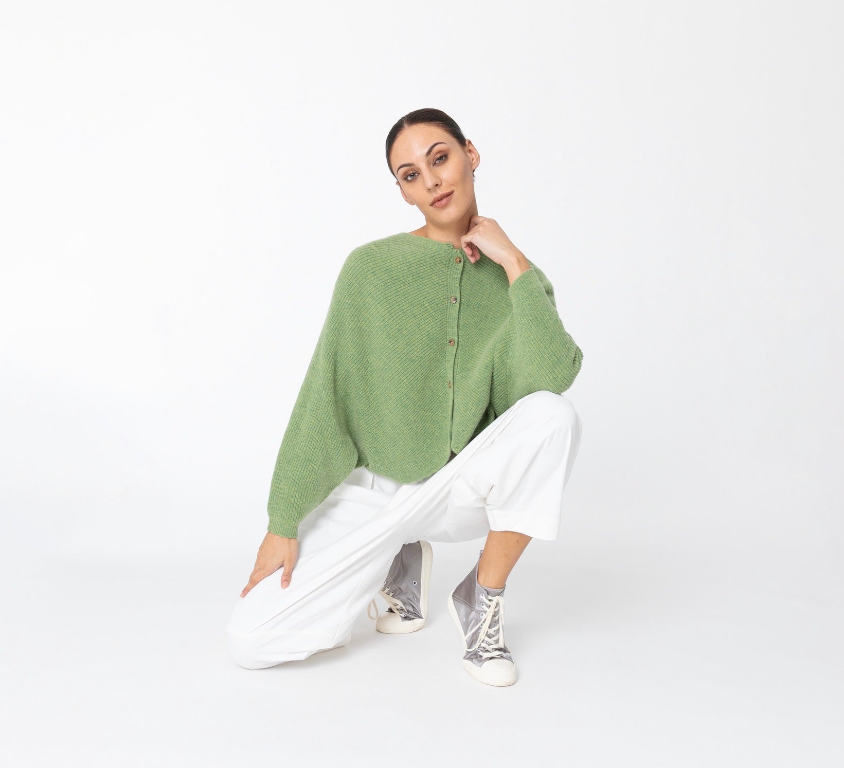 TWO BY TWO - Chase Cardigan (Pickle)