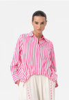 BLACKLIST - Flora Shirt (Pink Stripe)