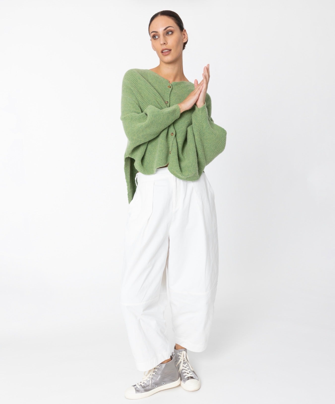 TWO BY TWO - Chase Cardigan (Pickle)