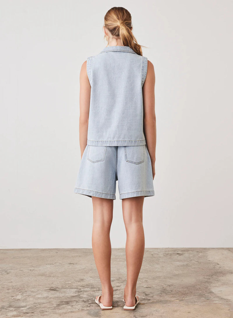 ESMAEE - Riptide Denim Top